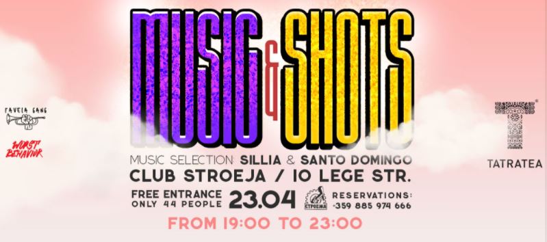 Unter Covid-Bedingungen: Music & Shots im Club Stroeja (19h bis 23h)