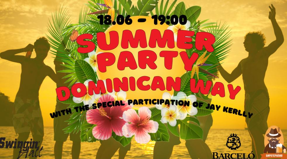 Swingin‘ Hall – Summer Party Dominican Way