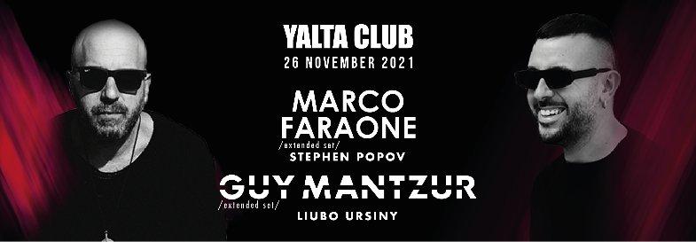 Freitag: Berühmte DJs Faraone und Mantzur im Yalta Club